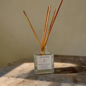 Reed Diffuser με άρωμα Clean & Fresh