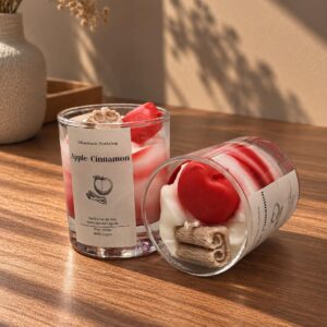 Apple Cinnamon- Dessert Candle