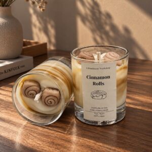 Cinnamon Rolls- Dessert Candles