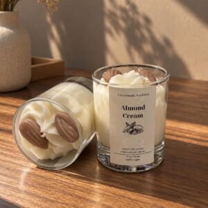 Almond Cream- Dessert Candle