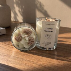 French Croissant- Dessert Candle